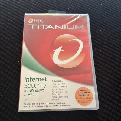 Trend Micro Titanium Internet Security for PC, Mac - TRE021800F700  -- New  - Image 1 of 4
