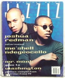 JAZZIZ MAGAZINE JOSHUA REDMAN ME'SHELL NDEGEOCELLO MR MONK APRIL 1997 VERY RARE! - Picture 1 of 1