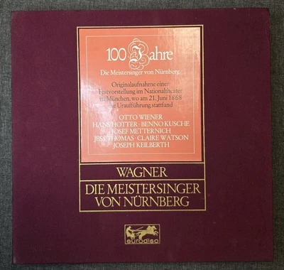 Richard Wagner - 100 Jahre Meistersinger von Nürnberg - 5 LP Box-Set mit Heft - Bild 1 von 3