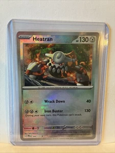 Heatran (Poke Ball) 068/131 Pokemon Prismatic Evolutions - Picture 1 of 6