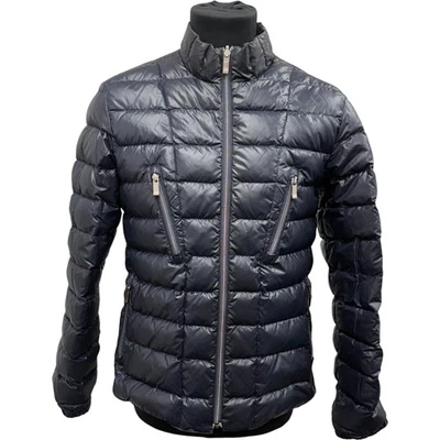 Chaqueta acolchada Zegna Sport Puffer azul marino talla S nailon ligera al aire libre Foto 1 de 4