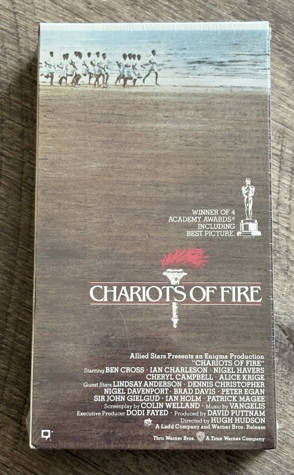 Chariots Of Fire VHS NEW Warner Video Home Ben Cross Ian Charleson Movie - Image 1 of 3