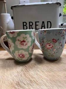 2 X Large Cath Kidston Mugs - Picture 1 of 1