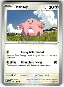 Pokemon Twilight Masquerade 133/167 Chansey - Picture 1 of 4