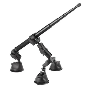 Kit montaggio ventosa auto con adattatore testa selfie stick per X43225 - Foto 1 di 8