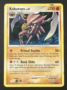Pokemon Juego de Cartas Coleccionables Kabutops 4/99 Holo Raro Platino Arceus HP - Imagen 1 de 11