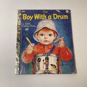 The Boy With a Drum (Little Golden Book) 1980 David L. Harrison 8th Printing - Picture 1 of 4