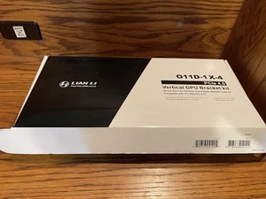 Kit support GPU vertical Lian Li 011DXL-1-4 PCle 4.0 neuf dans sa boîte - Photo 1/3