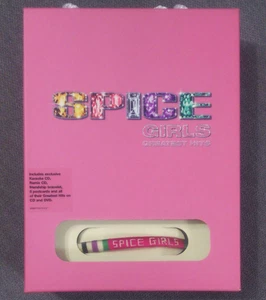 SPICE GIRLS Greatest Hits JAPAN 3 CD +1 DVD BOX TOCP-66750 OBI + BRACELET +CARDS - Picture 1 of 9
