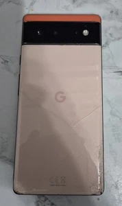 Google Pixel 6 Mobile Smart Phone - 128GB Kinda Coral (Unlocked)- Damaged Screen - Afbeelding 1 van 14