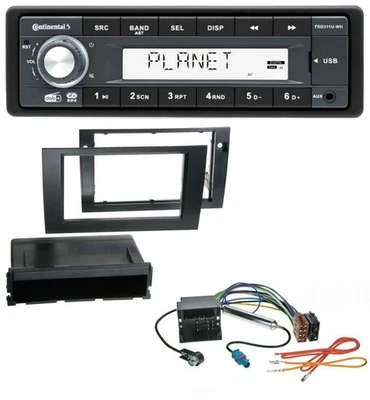 Continental MP3 AUX USB DAB 1DIN Autoradio für Audi A4 01-08 B6 B7 Symphony Quad - Bild 1 von 4