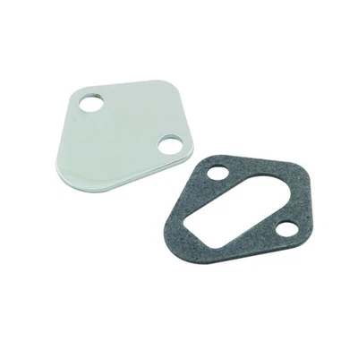 Placa de bloqueo de bomba de combustible Mr Gasket 1516; acero cromado para Chevy, Chrysler, Ford Foto 1 de 4