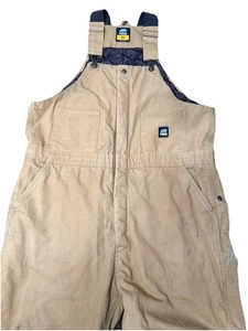 Bern Thermo Latzhose Herren XL Arbeitskleidung - braucht Reißverschluss Ersatz - Bild 1 von 7