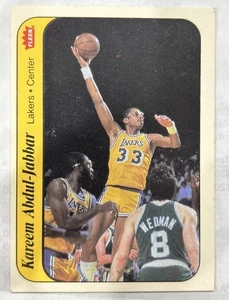 Kareem Abdul-Jabbar 1986-87 Fleer Sticker Part Of Iconic Jordan Rookie Set #1 - Picture 1 of 2