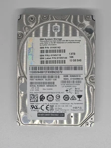 IBM 01NN142 01NN116 01NN144 1.8TB 10K RPM SAS 12Gb/s 256MB Cache 2.5" hard drive - Picture 1 of 2