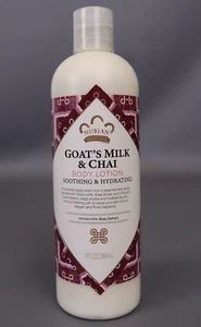 Nubian Heritage Body Lotion Goat's Milk & Chai with Rose Extract  13 fl Oz - Picture 1 of 3