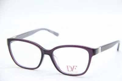 GAFAS AUTÉNTICAS DIANE VON FURSTENBERG DVF5064 513 PÚRPURA BLANCO 52-16 Foto 1 de 4