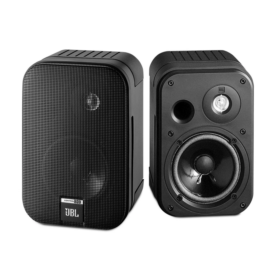 JBL Control 1 Pro 150W, 5,25 Zoll Design-Lautsprecher Paar - Schwarz