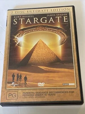 Stargate (DVD 1994 2 discs) with slipcase Kurt Russell James Spader R4 free post - Image 1 of 3