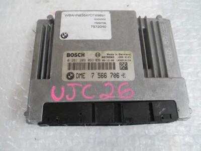 Módulo de control ECM del motor compatible con 06-07 BMW E63 E64 550i 650i 7 566 706-01 7566706 Foto 1 de 4