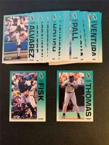 Lote de 31 cartas del equipo Fleer Chicago White Sox 1992 - Imagen 1 de 1