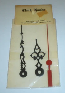 Vintage NOS (New Old Stock) Southwest Time Supply Ersatzuhrzeiger (C15) - Bild 1 von 5