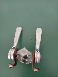 Campagnolo coppia leve manettini bici corsa vintage - Foto 1 di 4
