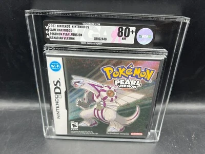 Pokemon Pearl Version CAN Nintendo DS VGA 80+ FACTORY SEALED WATA - Image 1 of 4