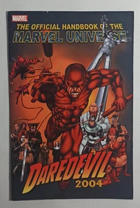 MARVEL COMICS 2004 THE OFFICIAL HANDBOOK OF MARVEL UNIVERSE DAREDEVL COMIC BOOK - Picture 1 of 11