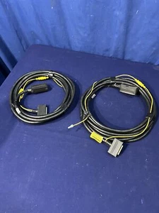 SET BESTEHEND AUS 2 Motorola GE Ericsson 802554p4 Kabel Funksteuerung Option Netzkabel - Bild 1 von 5