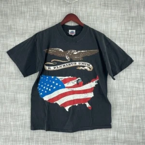 Vintage Great American E Pluribus Unum mens size M short sleeve shirt 0910 - Picture 1 of 9