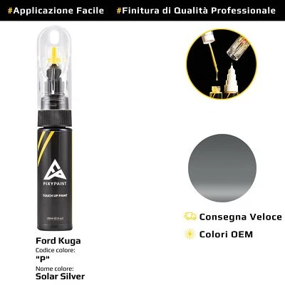 Vernice di ritocco per Ford Kuga Cod: P Solar Silver - Image 1 of 4