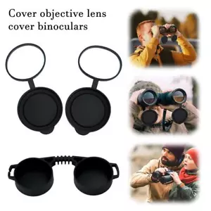 Rubber Eyepiece Cover Binocular Back Lens Cap Objective Optics Protection ν K4D6 - Picture 1 of 14