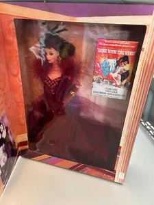 NUEVO VESTIDO ROJO COLECCIÓN HOLLYWOOD LEGENDS 1994 MATTEL BARBIE AS SCARLETT O'HARA - Imagen 1 de 7