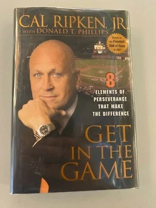 Cal Ripken Jr. Auto / Signed Get in the Game hardcover book  JSA COA Free Ship - Picture 1 of 2