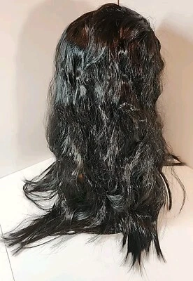 NEW Body Wave Lace Front Wig Pre Plucked 200% Density 26" Natural Black Daily - Image 1 of 4