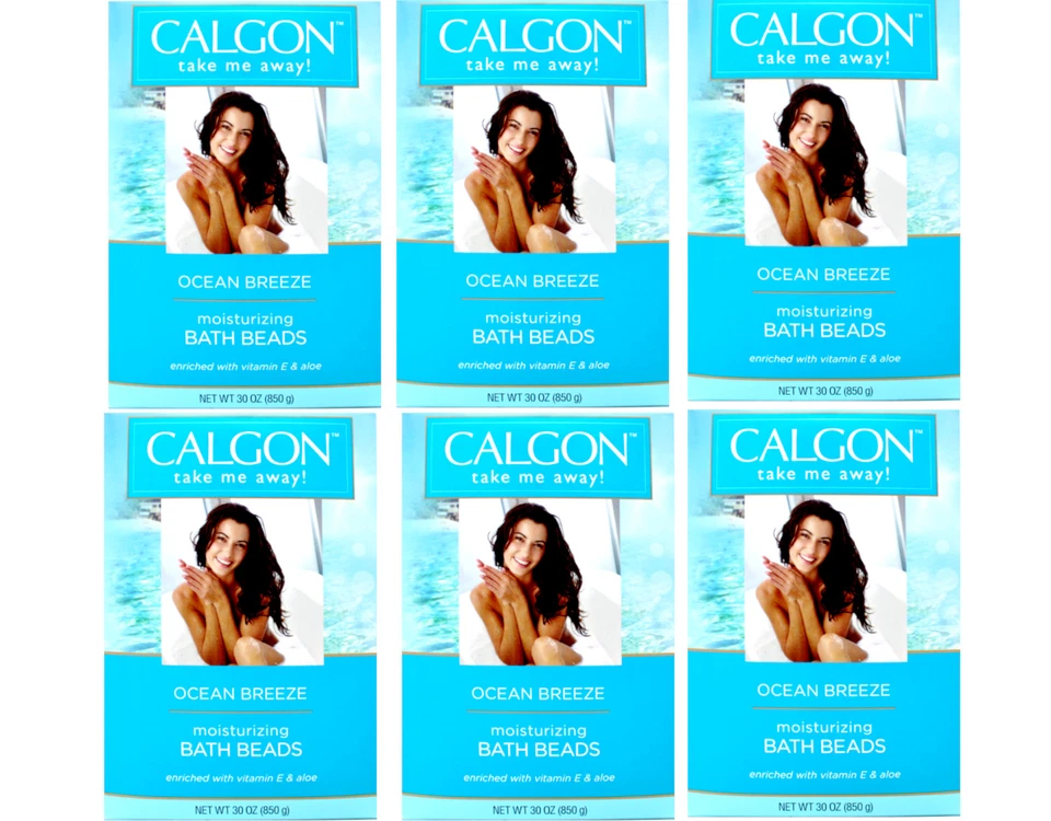 Calgon Ocean Breeze Ultra Moisturizing Bath Beads 30 Oz