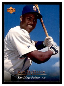 1995 Upper Deck #139 RAY MCDAVID San Diego Padres ~E6I