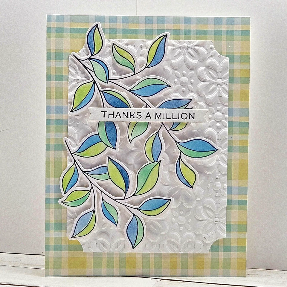 Handmade Greeting Card Keepsake Quality ocbrandy thanks million - Image 1 of 1