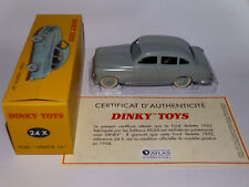 Ford vedette 54 - ref 24X / 24 X + certificat  1/43 de dinky toys atlas