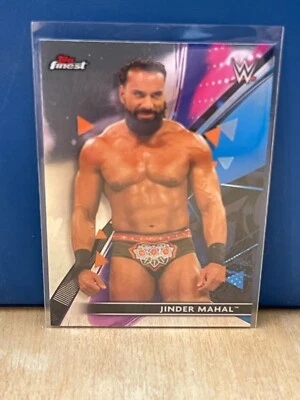 2021 Topps Finest - WWE Wrestling Card - Jinder Mahal  16  RAW - Image 1 of 2