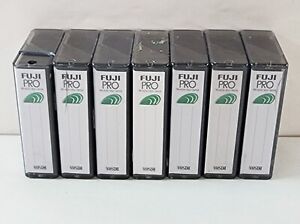 7 FUJI PRO T-30 VHS-C Blank Tapes High Grade Camcorder 30 min Video Cassettes