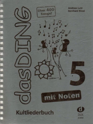 Das Ding 5 mit Noten Kultliederbuch Songbook Gitarre - Bild 1 von 2