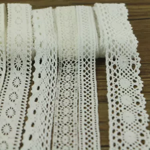 New 10 Yards Series of Garment Sewing Ornaments Ribbon Lace DIY Crochet Cotton - Picture 1 of 11