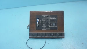 MERCEDES--BENZ  W116  450SEL  280SEL ,AC  HEATER CONTROL WITH WOOD TRIM SWITCHES - Picture 1 of 12