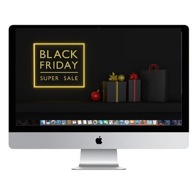 Apple iMac 21.5" Desktop 3.06GHz Intel Core 2 Duo 4GB RAM 500GB HDD MC413LL/A - Image 1 of 4