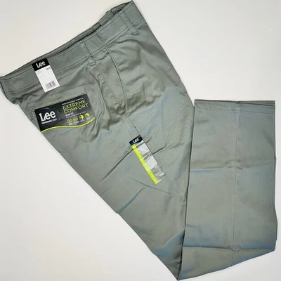 Pantalones de mezclilla Lee para hombre 34 X 32 ajuste de rendimiento comodidad extrema calce ajustado gris grava nuevos con etiquetas Foto 1 de 4