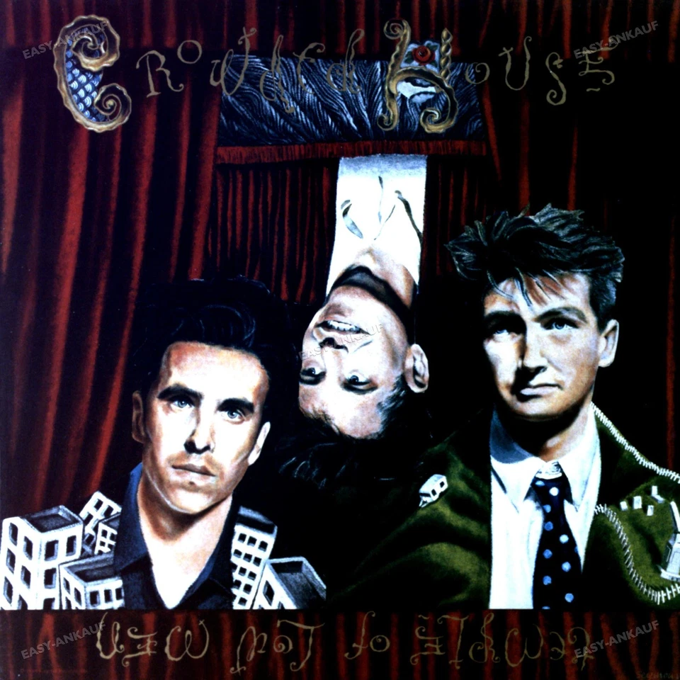 Crowded House - Temple Of Low Men LP (VG/VG) . - Image 1 of 1