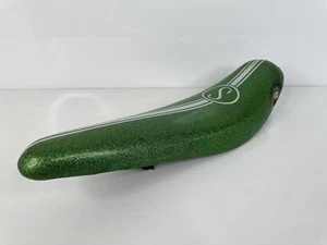 Rara sella vintage 1969-72 Schwinn Sting-Ray Pea Picker Krate Banana Seat USA - Foto 1 di 7