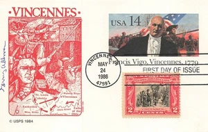 UX111 14c FRANCIS VIGO - VINCENNES - Combo Gamm - Imagen 1 de 1